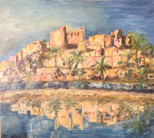 Ait ben Adou van Sophie Delavague, Schilderij te koop op Singulart