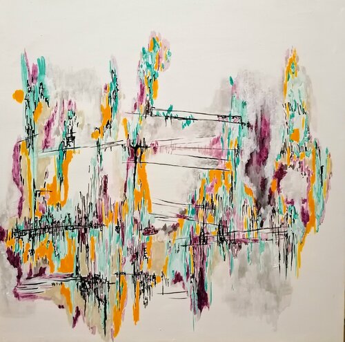 Passerelle di Sophie Delavague, Pittura in vendita su Singulart