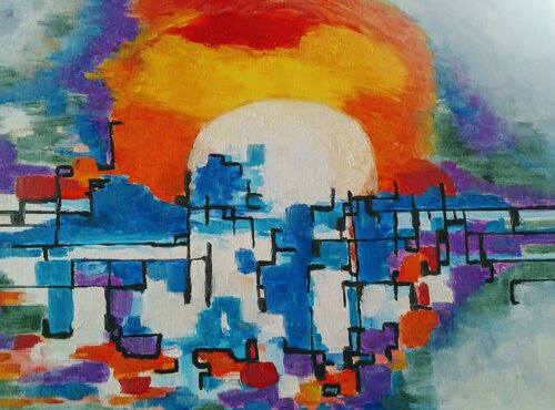 Ancrage 2 di Sophie Delavague, Pittura in vendita su Singulart