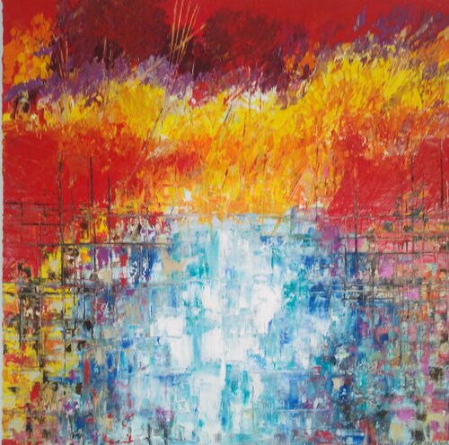 Mangrove van Sophie Delavague, Schilderij te koop op Singulart