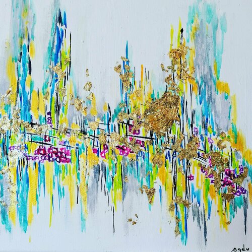 Météorites par Sophie Delavague, Peinture en vente sur Singulart