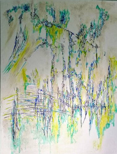 Versants par Sophie Delavague, Peinture en vente sur Singulart