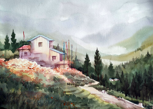 Himalayan Village & Flowers Garden Samiran Sarkar