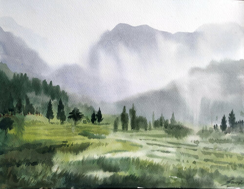 Himalaya at Monsoon Samiran Sarkar