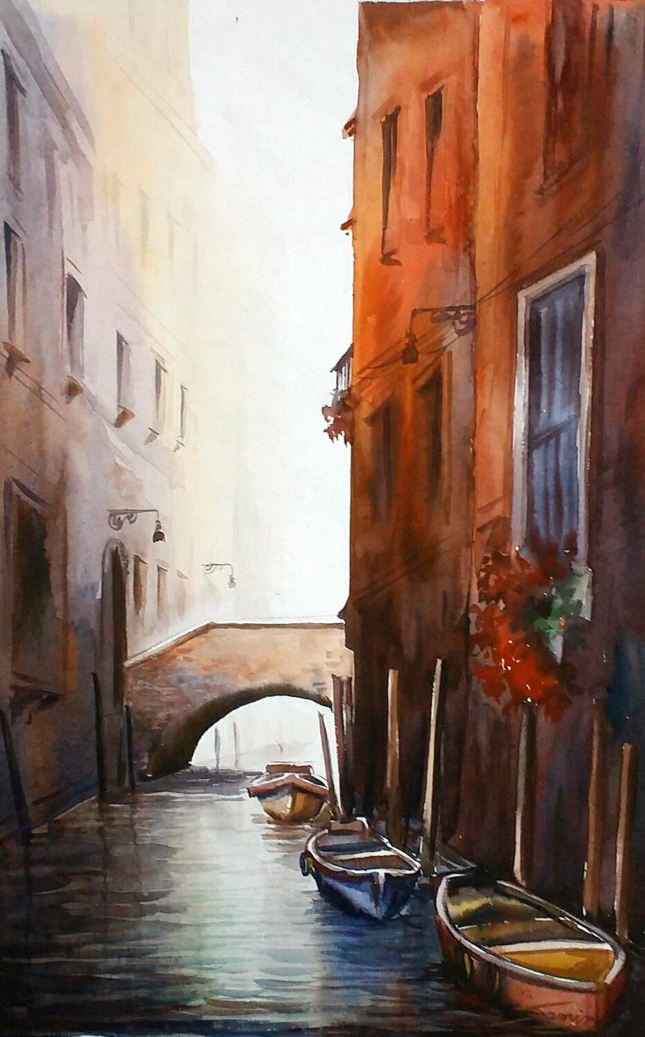 Early Morning Venice Canal Samiran Sarkar