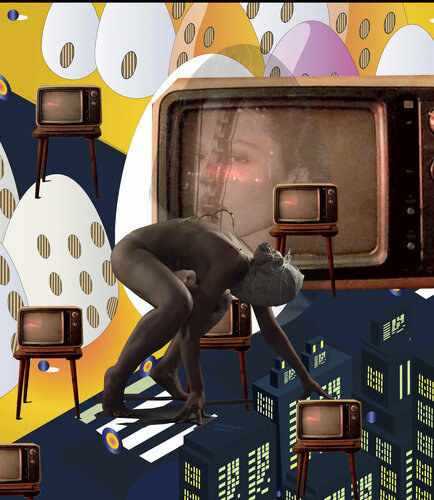 uowurtkk \ Ghost town - {$M} van Leni Smoragdova, Digitaal te koop op Singulart