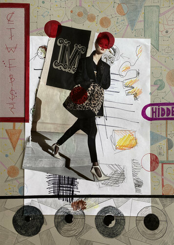 er9dtrdrh / Shine, shine, my star - {$M} van Leni Smoragdova, Tekening te koop op Singulart