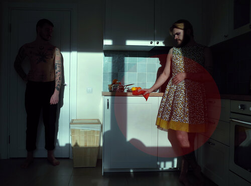 werwerpoerj \ A MAN. HIDDEN MAN van Leni Smoragdova, Fotografie te koop op Singulart