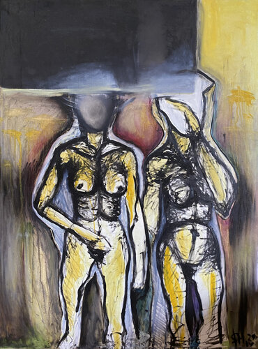 4er69 / Madame Bovary - {$M} van Leni Smoragdova, Schilderij te koop op Singulart