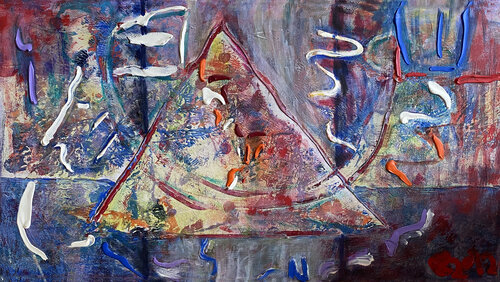 eoi34 / Kabbalah - {$M} van Leni Smoragdova, Schilderij te koop op Singulart