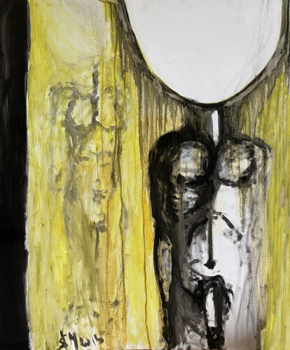 ,21wef3 / Pride and Prejudice - {$M} van Leni Smoragdova, Schilderij te koop op Singulart