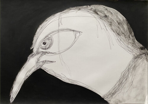 9g9y / Lover {$M} van Leni Smoragdova, Tekening te koop op Singulart