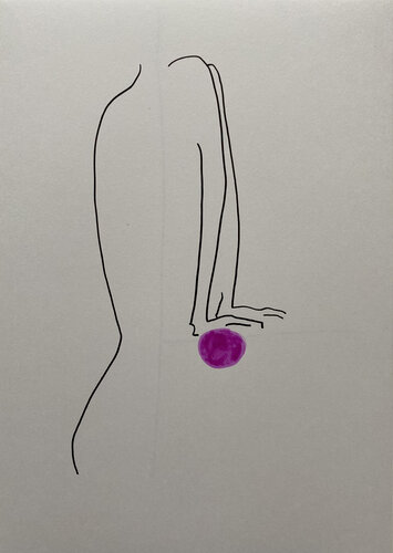 ccc1 / Collected Poems - {$M} van Leni Smoragdova, Tekening te koop op Singulart