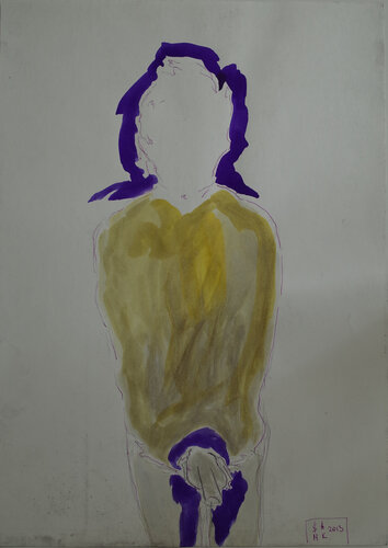 23к41 / Lover - {$M} van Leni Smoragdova, Tekening te koop op Singulart