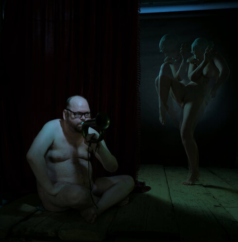 98q1 / Figures collection: the angel's version - {$M} van Leni Smoragdova, Fotografie te koop op Singulart