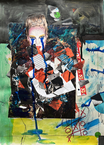 a0w3 / Welcome to the Jungle - {$M} van Leni Smoragdova, Werk op papier te koop op Singulart