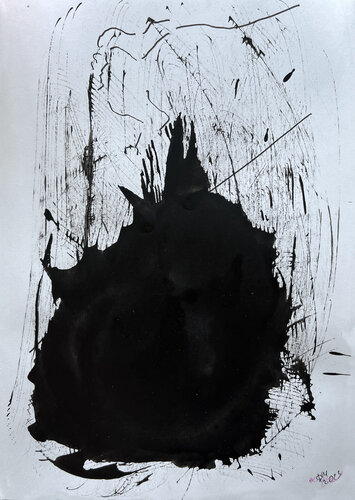 1if! / Mother’s Milk - {$M} van Leni Smoragdova, Tekening te koop op Singulart
