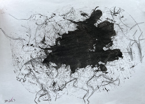 п4GF / Mother’s Milk - {$M} van Leni Smoragdova, Tekening te koop op Singulart