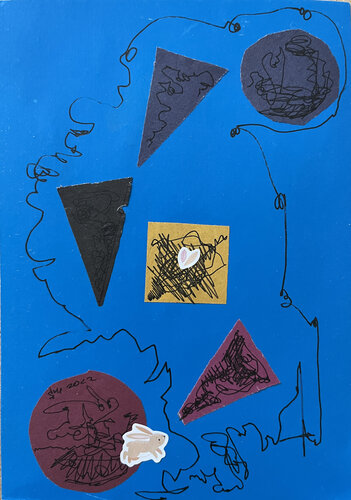 A!@A  / Chessboard - {$M} van Leni Smoragdova, Tekening te koop op Singulart