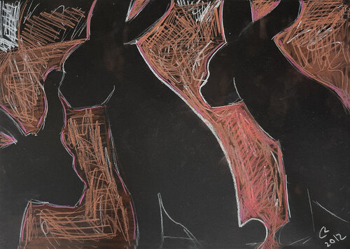 dw$@ / Black edition - {$M} van Leni Smoragdova, Tekening te koop op Singulart