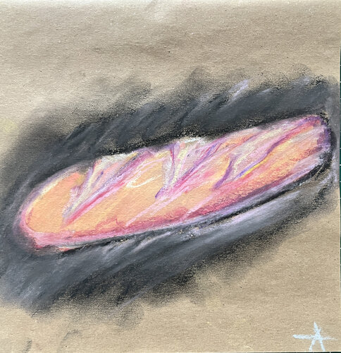 134% / Baguette - {$M} van Leni Smoragdova, Tekening te koop op Singulart