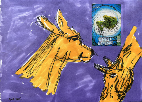 76u2 / color life - {$M} van Leni Smoragdova, Tekening te koop op Singulart