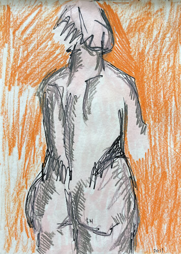 6te3 / color life - {$M} van Leni Smoragdova, Tekening te koop op Singulart