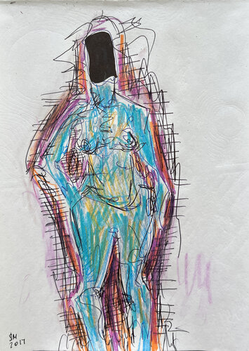 (U)T / color life - {$M} van Leni Smoragdova, Tekening te koop op Singulart