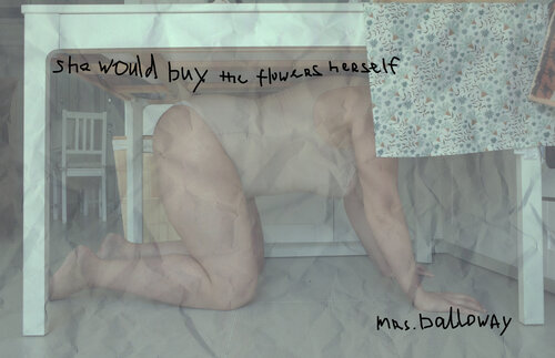 R#RW / Figures collection: She would buy the flowers herself - {$M} van Leni Smoragdova, Fotografie te koop op Singulart