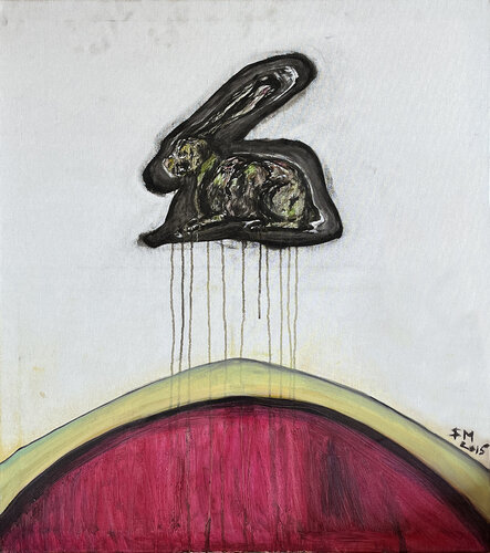 a3u4 / Imprints of living things in motion - {$M} di Leni Smoragdova, Pittura in vendita su Singulart