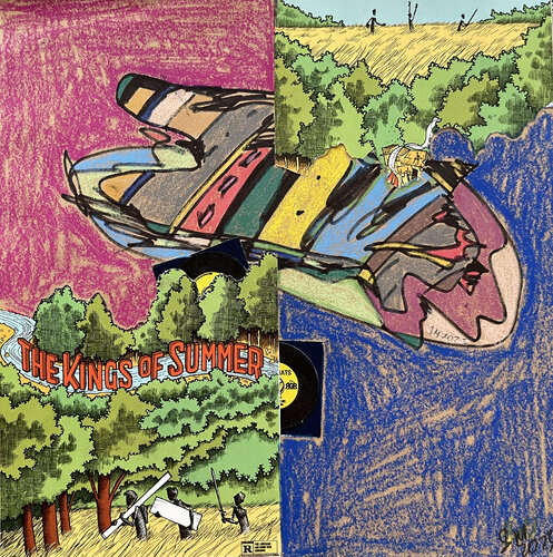 11[e / Back to the Future - {$M} di Leni Smoragdova, Opera su carta in vendita su Singulart