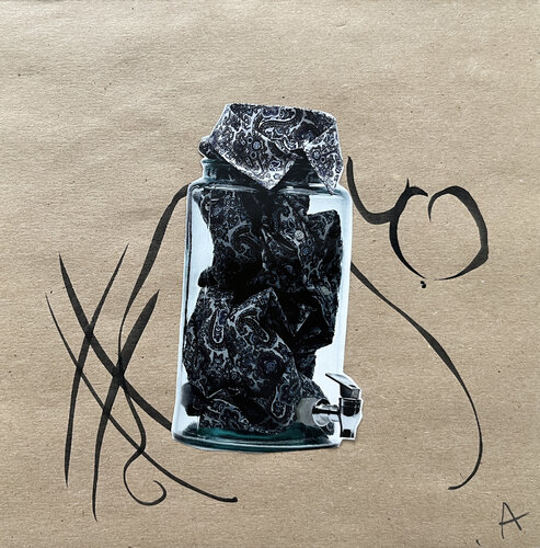 20[e / Back to the Future - {$M} di Leni Smoragdova, Opera su carta in vendita su Singulart