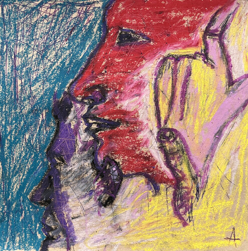 34[e / Back to the Future - {$M} di Leni Smoragdova, Opera su carta in vendita su Singulart