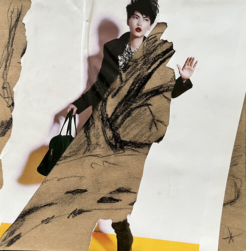 43[e / Back to the Future - {$M} di Leni Smoragdova, Opera su carta in vendita su Singulart
