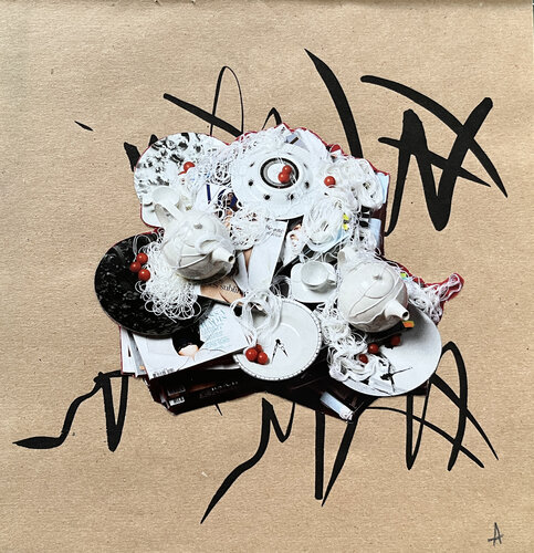 45[e / Back to the Future - {$M} di Leni Smoragdova, Opera su carta in vendita su Singulart