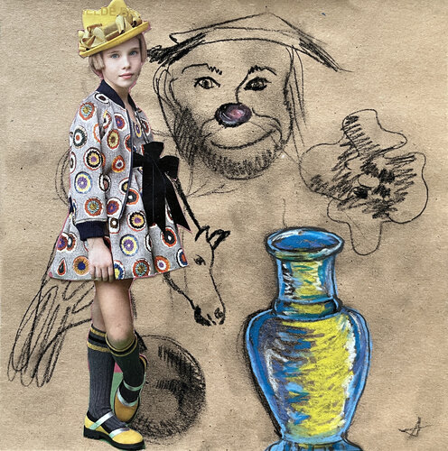 48[e / Back to the Future - {$M} di Leni Smoragdova, Opera su carta in vendita su Singulart