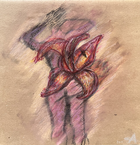 f$?q / Back to the Future - {$M} di Leni Smoragdova, Opera su carta in vendita su Singulart