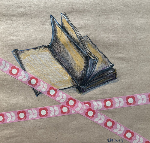 ;yli / Back to the Future - {$M} di Leni Smoragdova, Opera su carta in vendita su Singulart