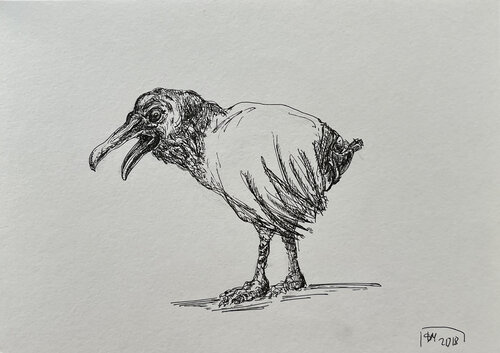 .:№у / The body in pieces finds its unity in the image of the other - {$M} di Leni Smoragdova, Disegno in vendita su Singulart