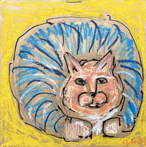 11[e / Back to the Future - {$M} di Leni Smoragdova, Opera su carta in vendita su Singulart