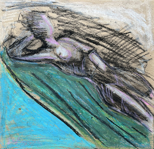 2q1q, / Back to the Future - {$M} di Leni Smoragdova, Opera su carta in vendita su Singulart