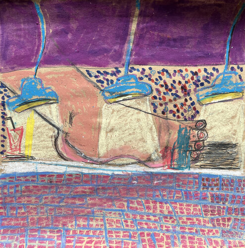 3q1q, / Back to the Future - {$M} di Leni Smoragdova, Opera su carta in vendita su Singulart