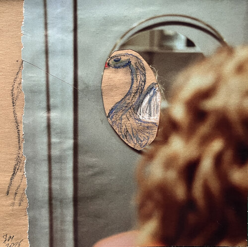 L7[e / Back to the Future - {$M} di Leni Smoragdova, Opera su carta in vendita su Singulart