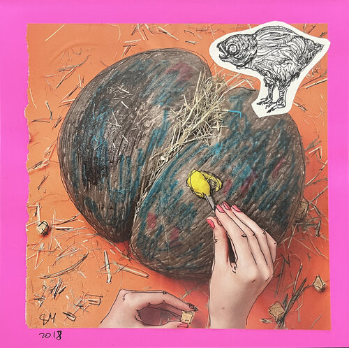 ⏳◐ Chronological Anomalies: The PRE-TRANSACTION ARCHIVES (2000-2011) di Leni Smoragdova, Opera su carta in vendita su Singulart