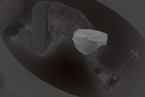 w1$3 / Figures collection: black version - {$M} di Leni Smoragdova, Fotografia in vendita su Singulart