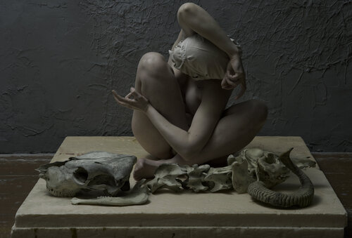 P^$% / Figure collection: dark version - {$M} di Leni Smoragdova, Fotografia in vendita su Singulart