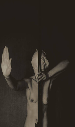 76r4 / Figures collection: emotions version - {$M} di Leni Smoragdova, Fotografia in vendita su Singulart