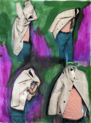 1w1w / The Less You Exist, The Better You Sell - {$M} di Leni Smoragdova, Disegno in vendita su Singulart