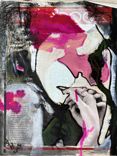 b4.M / This Is Not a Woman. This Is a Concept - {$M} di Leni Smoragdova, Disegno in vendita su Singulart