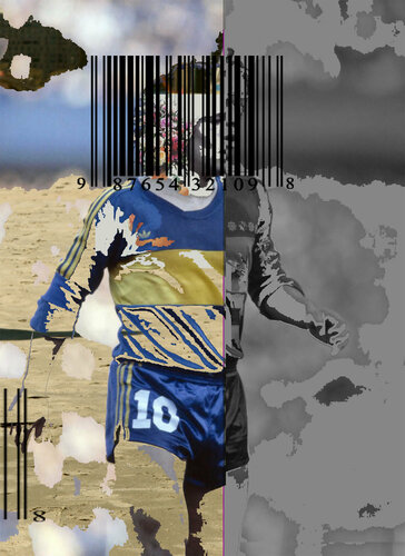 A Portrait of power- what can't be washed: Michel François Platini van Leni Smoragdova, Digitaal te koop op Singulart